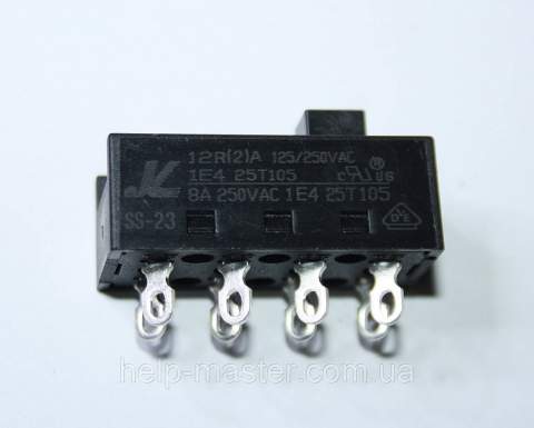 Перемикач повзунковий SS-23