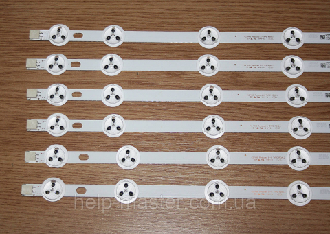 Комплект LED планок 42 VNB Reduced A-TYPE REV0.1, 42 VNB Reduced B-C TYPE REV0.2