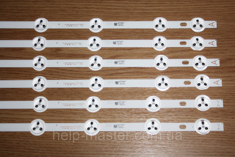 Комплект LED планок 42 VNB Reduced A-TYPE REV0.1, 42 VNB Reduced B-C TYPE REV0.2