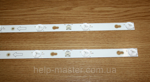 Комплект LED планок 32HR330M07A2 TOT_32D2700_2X7_3030C_7S1P