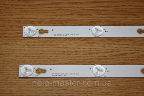 Комплект LED планок 32HR330M07A2 TOT_32D2700_2X7_3030C_7S1P