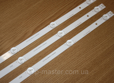 Комплект LED планок IC-D-HWBJ40D660,TV Panasonic TX-40FSR500 display V400HJ9-MD1 Rev.C2