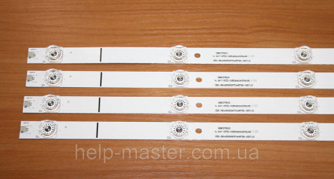 Комплект LED планок CEH-BK43S330T04087BG-REV1.3