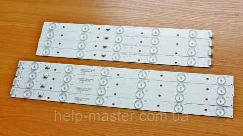 Комплект LED планок LED39D11-ZC14-03 / LED39D11-ZC14-04 (15V)