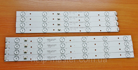 Комплект LED планок LED39D11-ZC14-03 / LED39D11-ZC14-04 (15V)