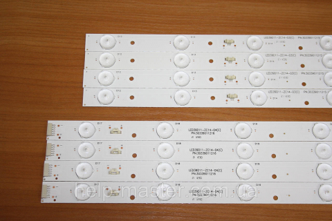 Комплект LED планок LED39D11-ZC14-03 / LED39D11-ZC14-04 (15V)