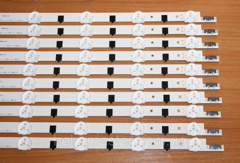 Комплект LED планок  2013SVS55F L 11/ R 7 (D2GE-550SCB-R3, D2GE-550SCA-R3)