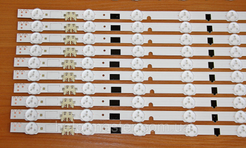 Комплект LED планок  2013SVS55F L 11/ R 7 (D2GE-550SCB-R3, D2GE-550SCA-R3)