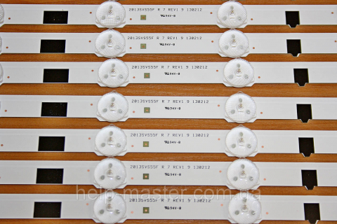 Комплект LED планок  2013SVS55F L 11/ R 7 (D2GE-550SCB-R3, D2GE-550SCA-R3)
