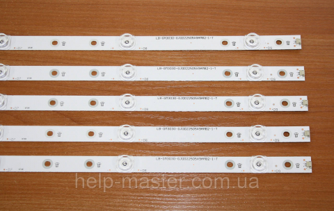 LED підсвічування LB-GM3030-GJ0D22505X9AMB2-1-T L/R
