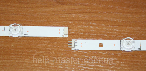 Комплект Led підсвічування S58M66-DS07-V01JL.D580A1330-365AS-M V2.0 (JL.D580A1330-003AS-M V01, CRH-BK58S13030T05