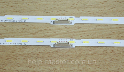 Планки LED підсвітки V8N4-490SM0-R0/R1 BN96-46045A