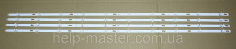 LED підсвічування  30-55-0D23-4X10-1085.65X12.5-200917-1.6 CRH-P55S6303004100A5-REV1.4