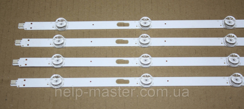 LED підсвічування  30-55-0D23-4X10-1085.65X12.5-200917-1.6 CRH-P55S6303004100A5-REV1.4