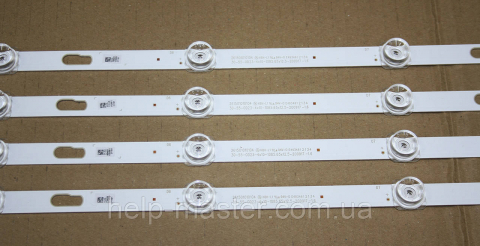LED підсвічування  30-55-0D23-4X10-1085.65X12.5-200917-1.6 CRH-P55S6303004100A5-REV1.4