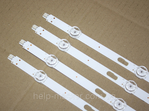 LED підсвічування  30-55-0D23-4X10-1085.65X12.5-200917-1.6 CRH-P55S6303004100A5-REV1.4