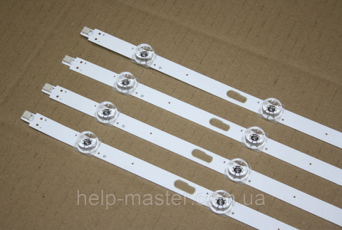 LED підсвічування  30-55-0D23-4X10-1085.65X12.5-200917-1.6 CRH-P55S6303004100A5-REV1.4