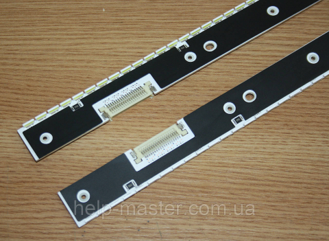 LED підсвічування SLED MCPCB LED5030 22MM WIDTH 46 LEFT REV0.1