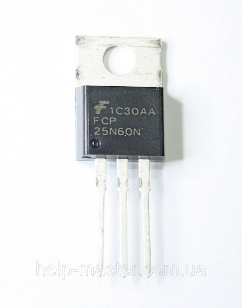 Транзистор FCP25N60N (TO-220)