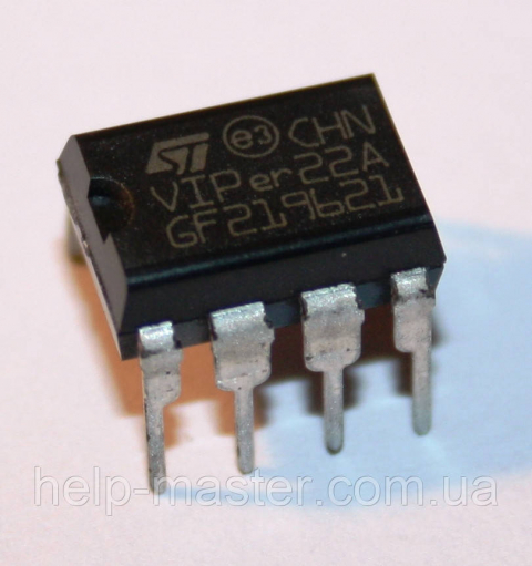 Микросхема VIPER22A (DIP8)